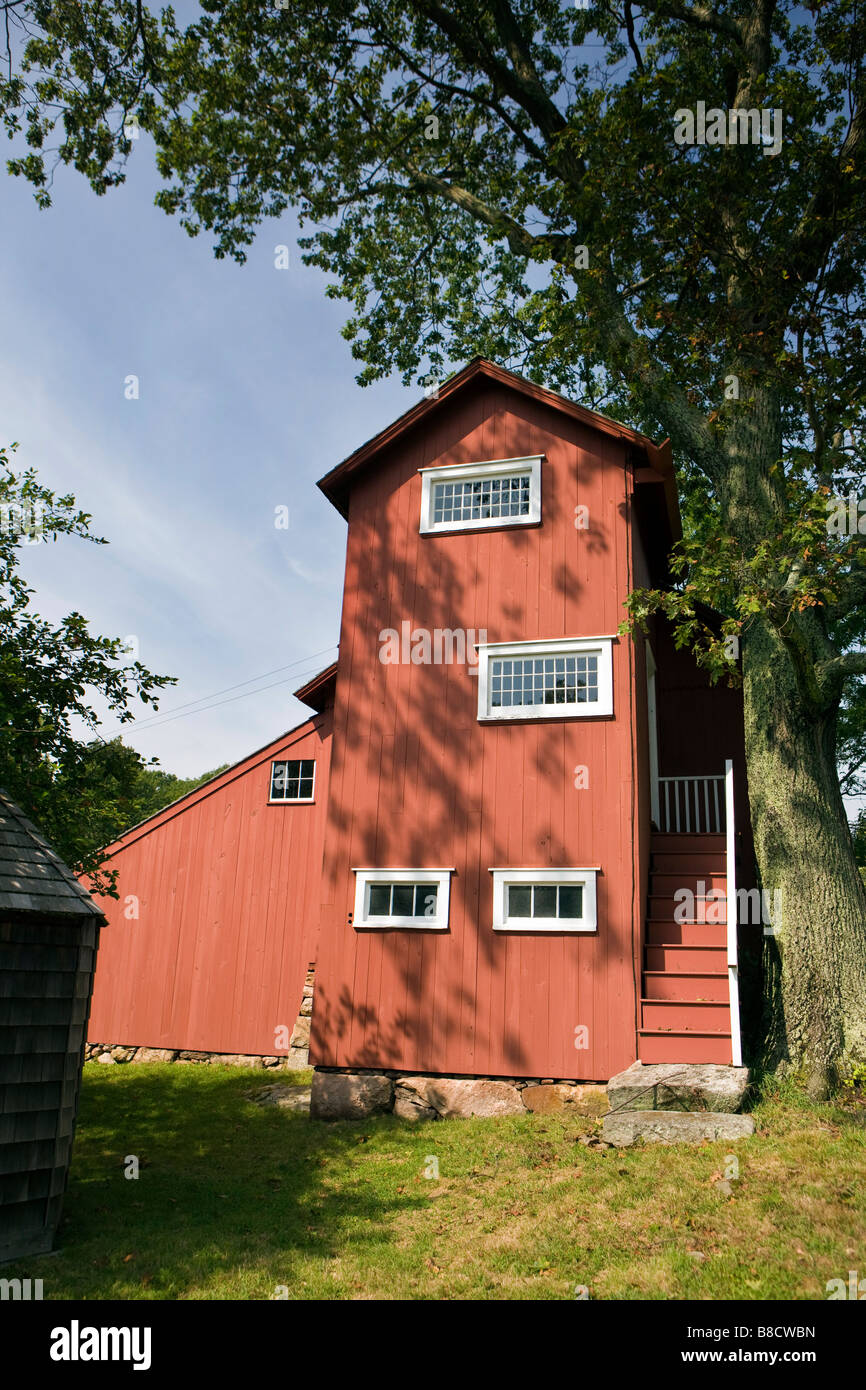 Wehr Studio Wehr Farm National Historic Site ehemalige Wohnhaus des Malers J Alden Weir Branchville Connecticut Stockfoto