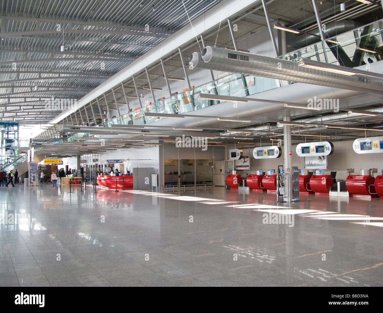 Flughafen Eindhoven, Niederlande Stockfoto