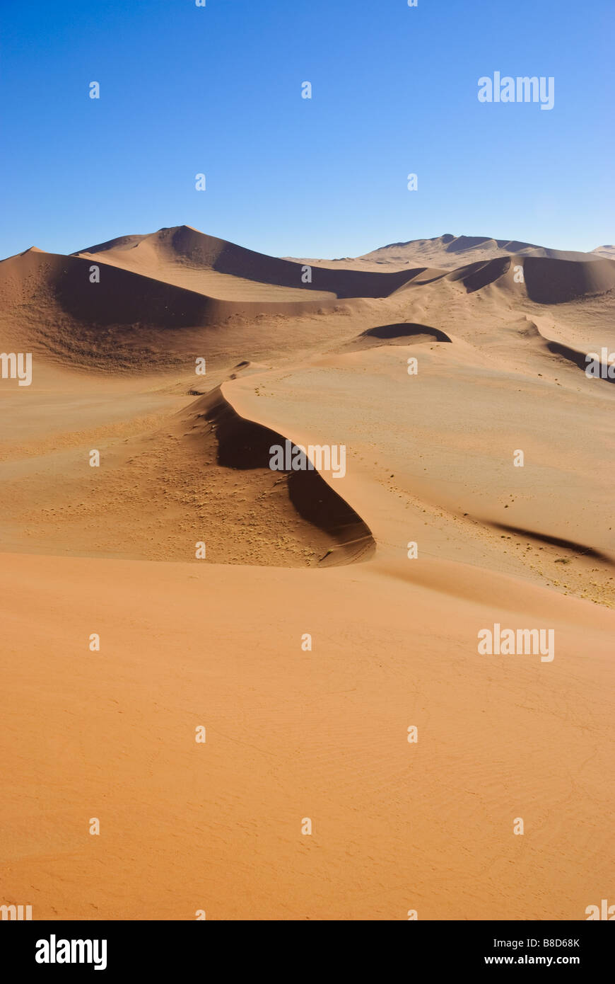 Dünen im Sossusvlei, Namibia Stockfoto