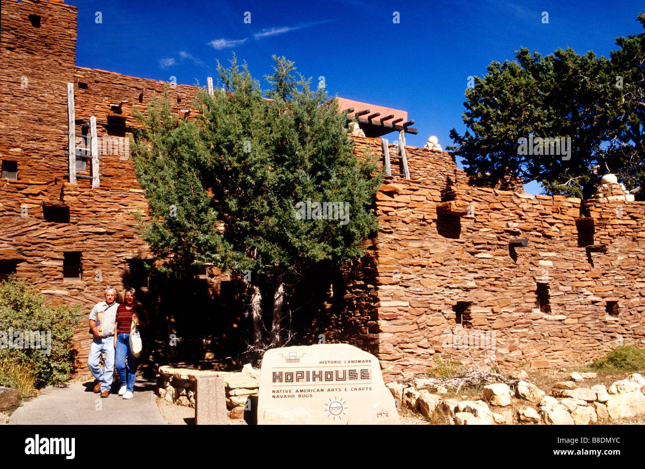 Hopi House, South Rim, Grand Canyon National Park, Arizona Stockfoto