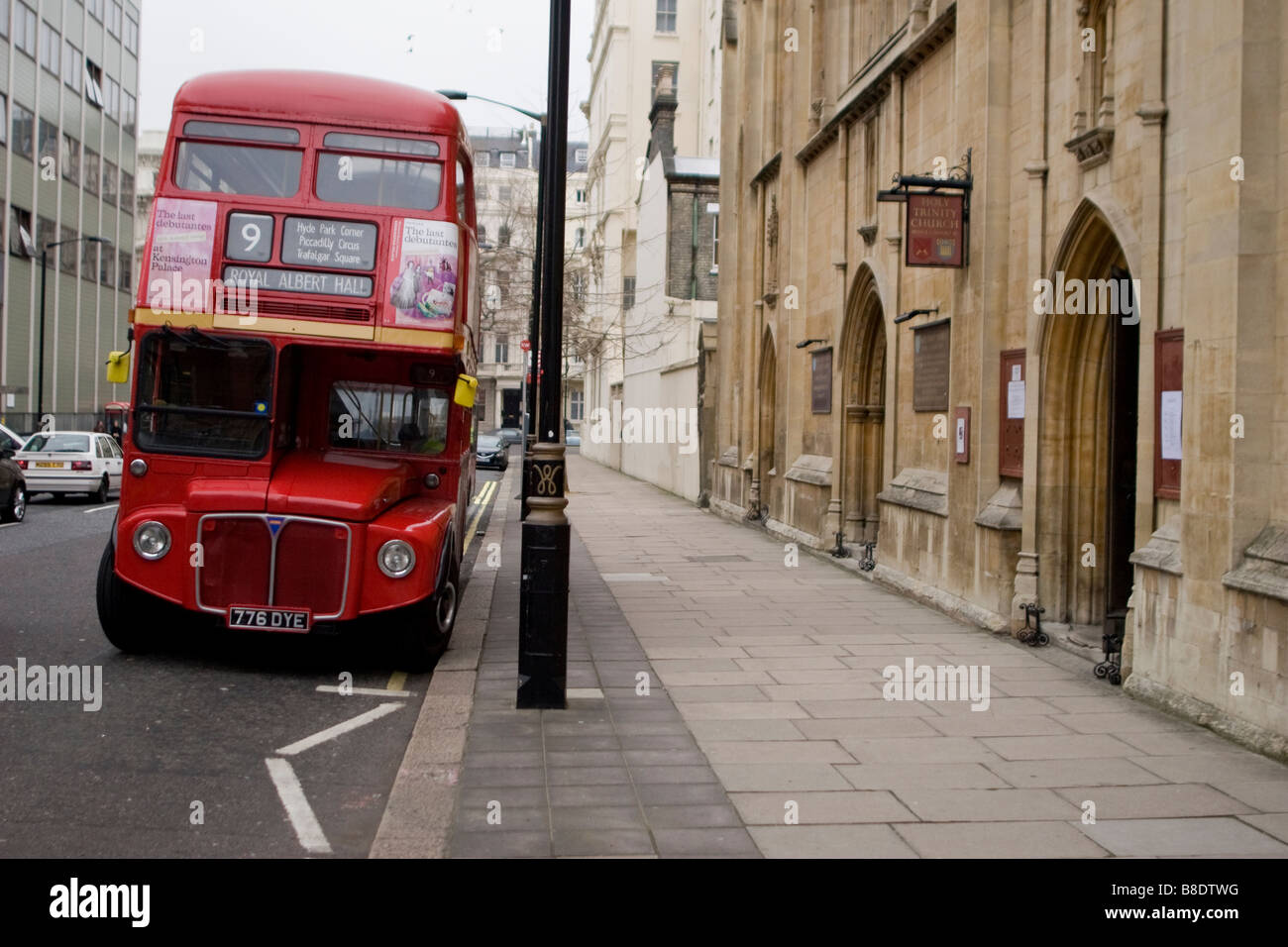 Route Masterbus Nummer 9 Stockfoto