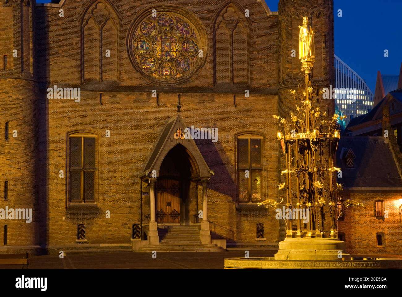 Ridderzaal Den Haag Zuid-Holland-Niederlande Stockfoto