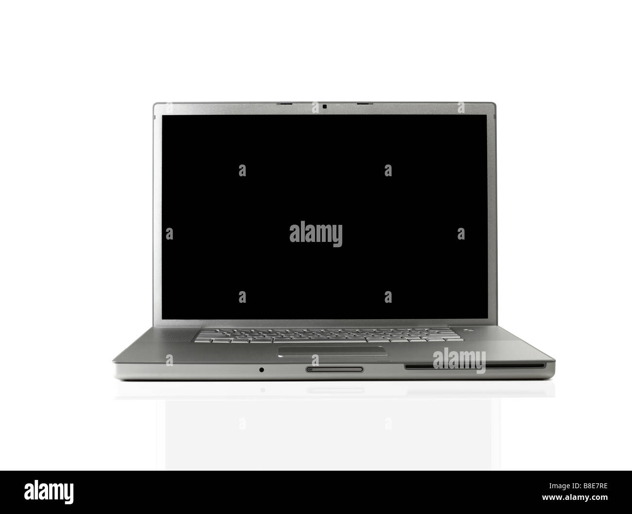 Offenen Laptop-computer Stockfoto