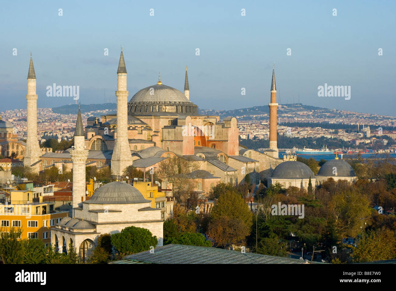 Ayasofya-Moschee in Istanbul Türkei Stockfoto