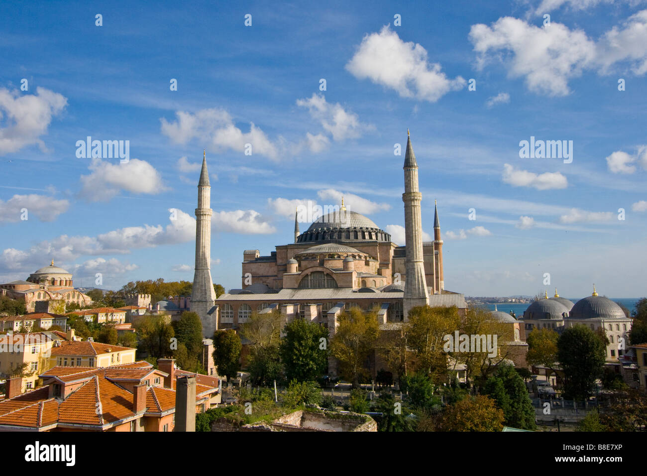 Hagia-Sophia-Moschee in Istanbul Türkei Stockfoto