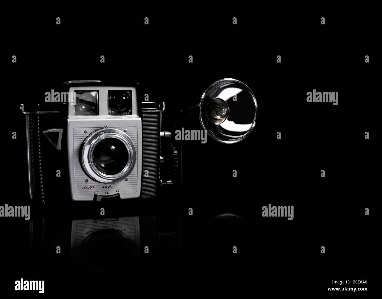 Alte Mode-Film-Kamera Stockfoto