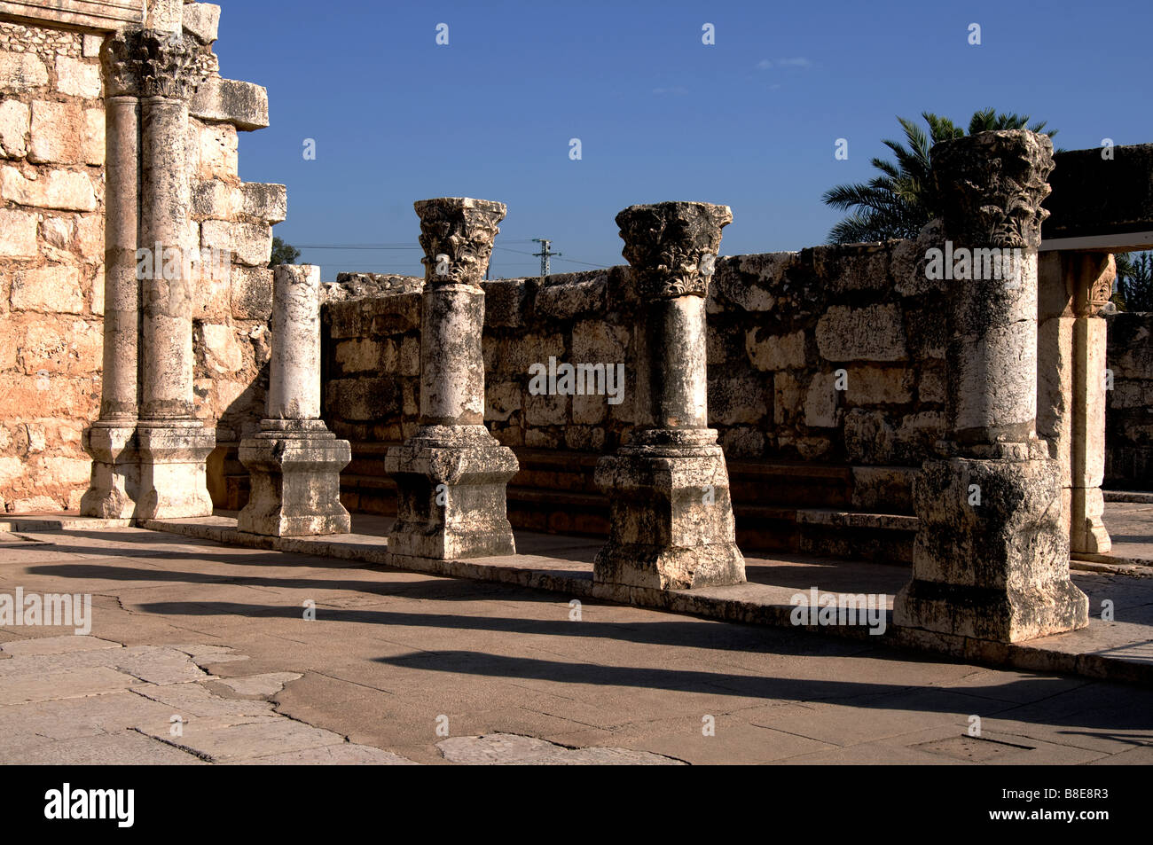 Blick von der Gebetsraum in der Synagoge Stockfoto