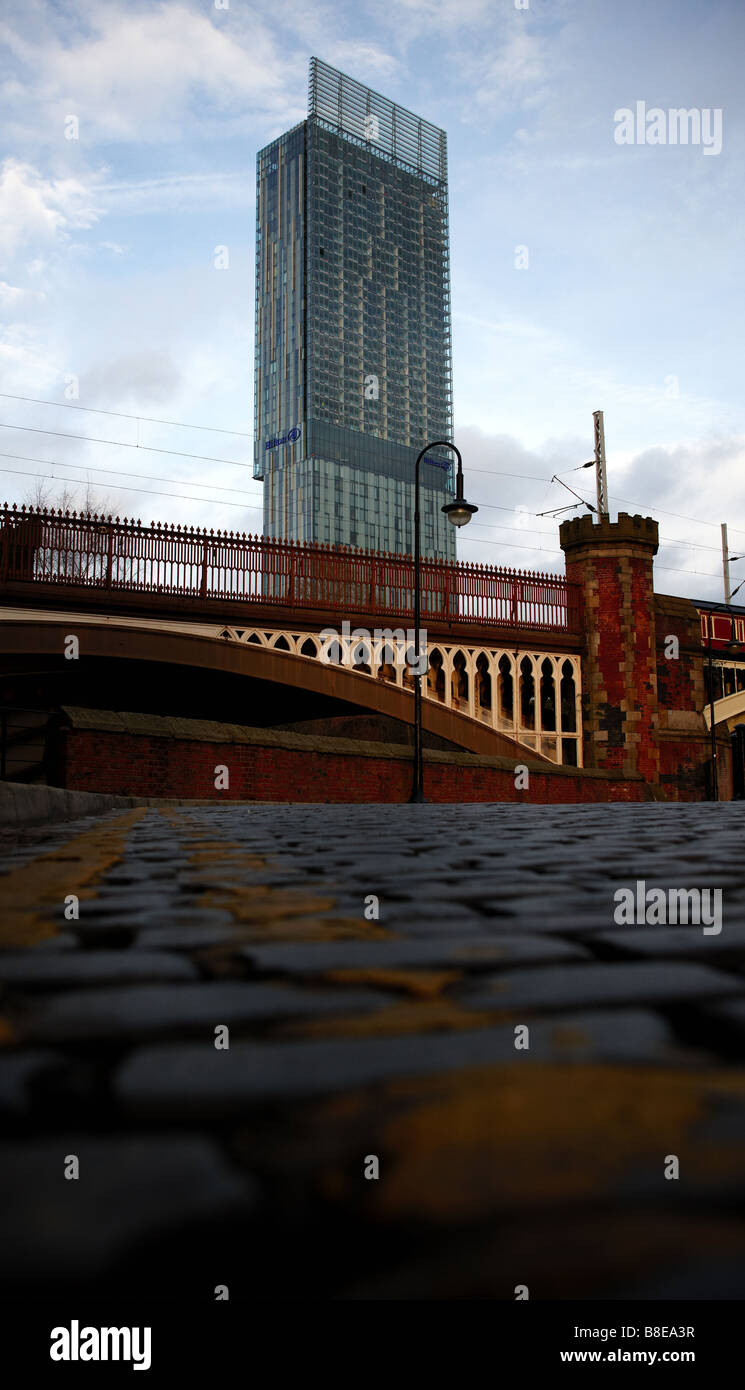 Hilton Hotel, Manchester Stockfoto