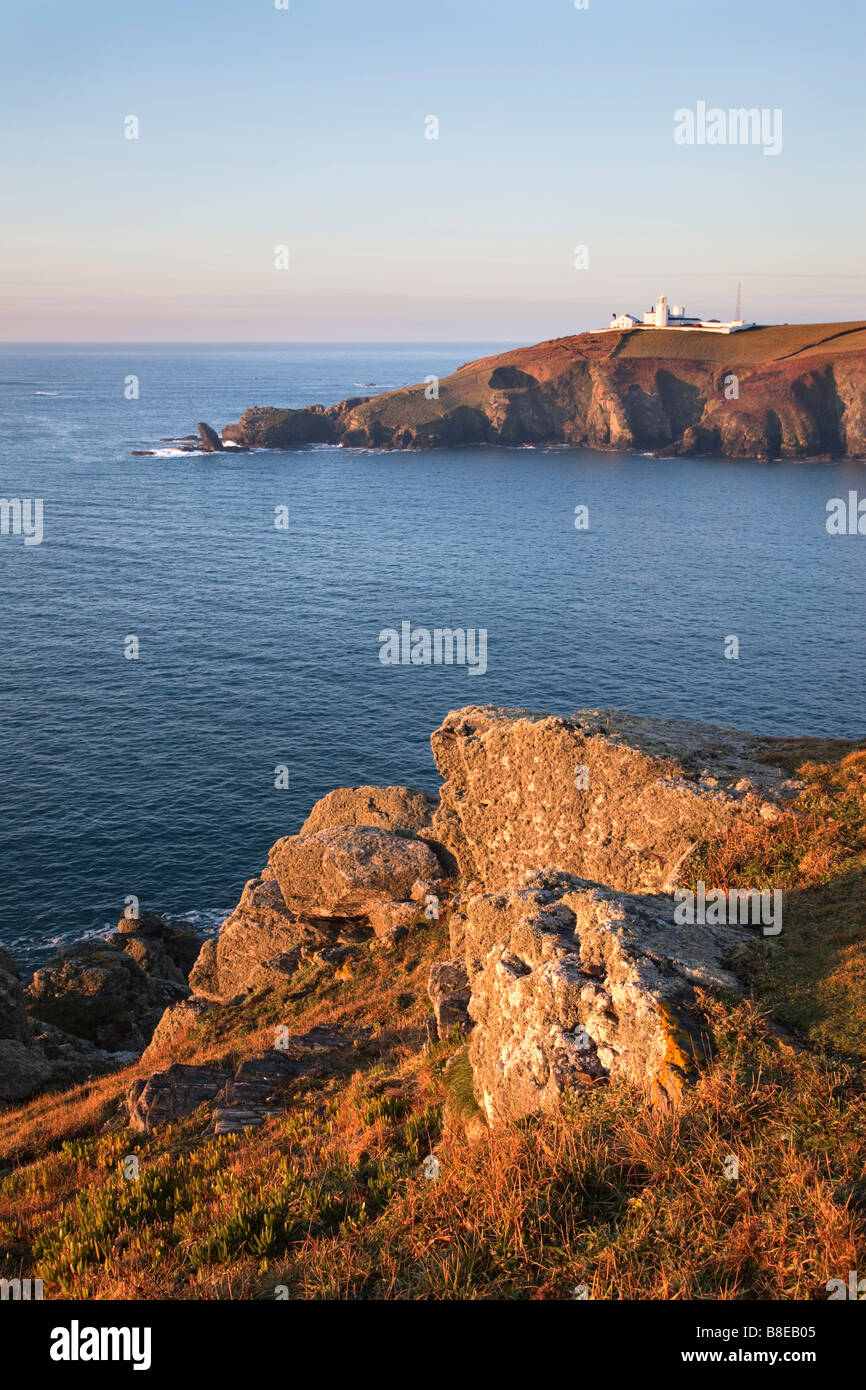 Lizard Point cornwall Stockfoto