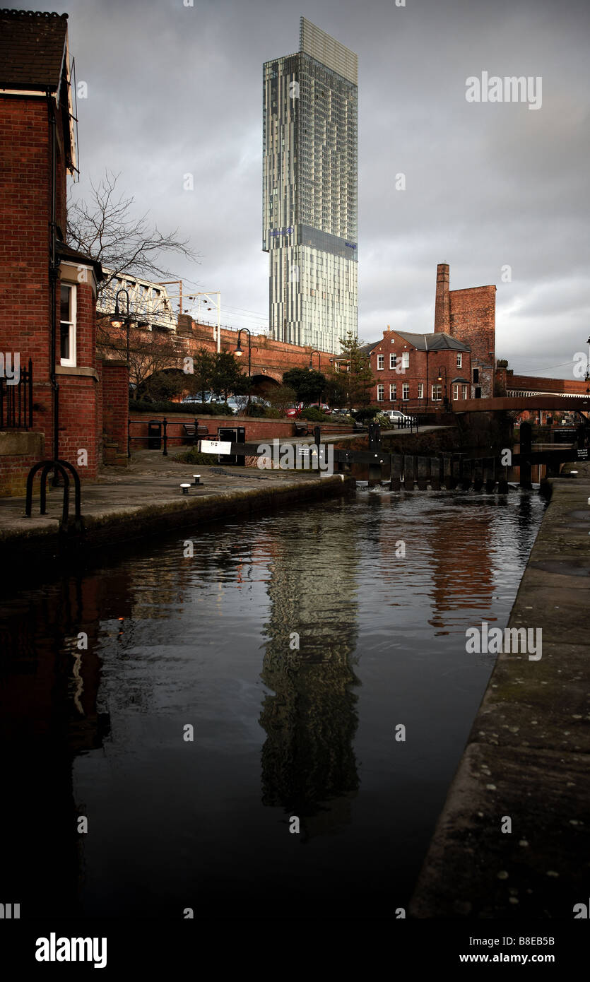 Hilton Hotel, Manchester Stockfoto