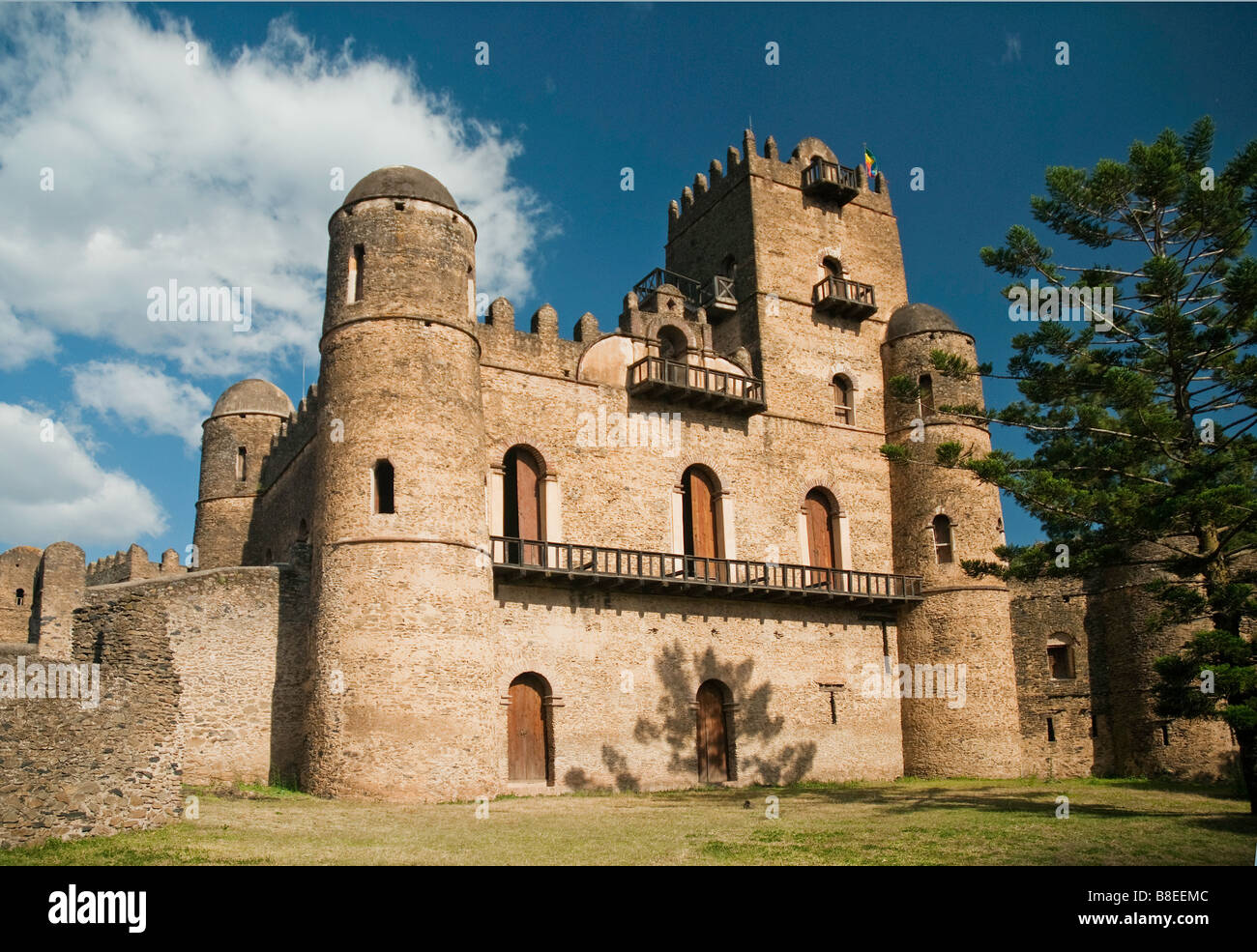 Gonder Gondar Äthiopien königlichen äthiopischen Könige Schloss Stockfoto