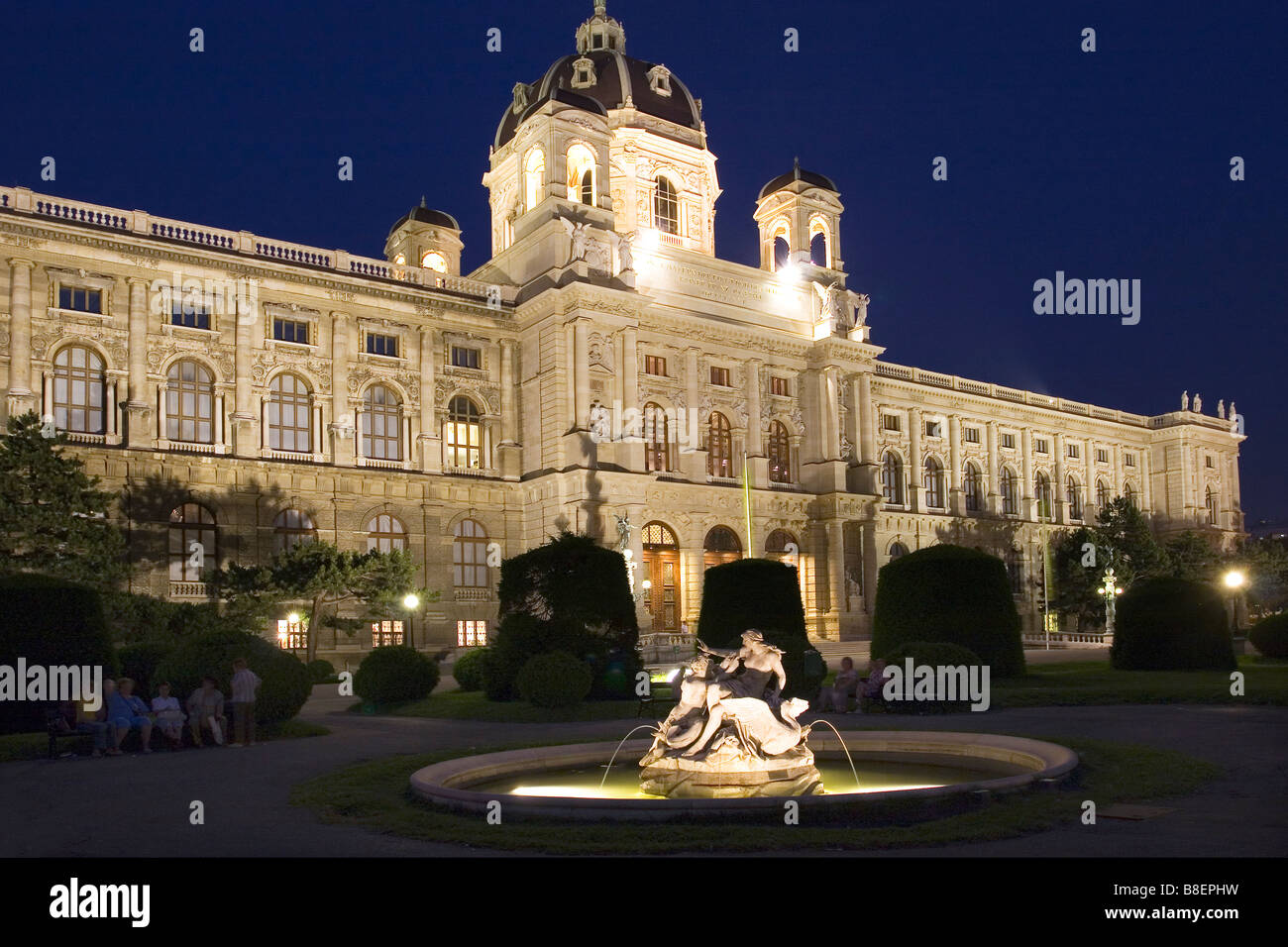 Kunstmuseum, Wien Stockfoto