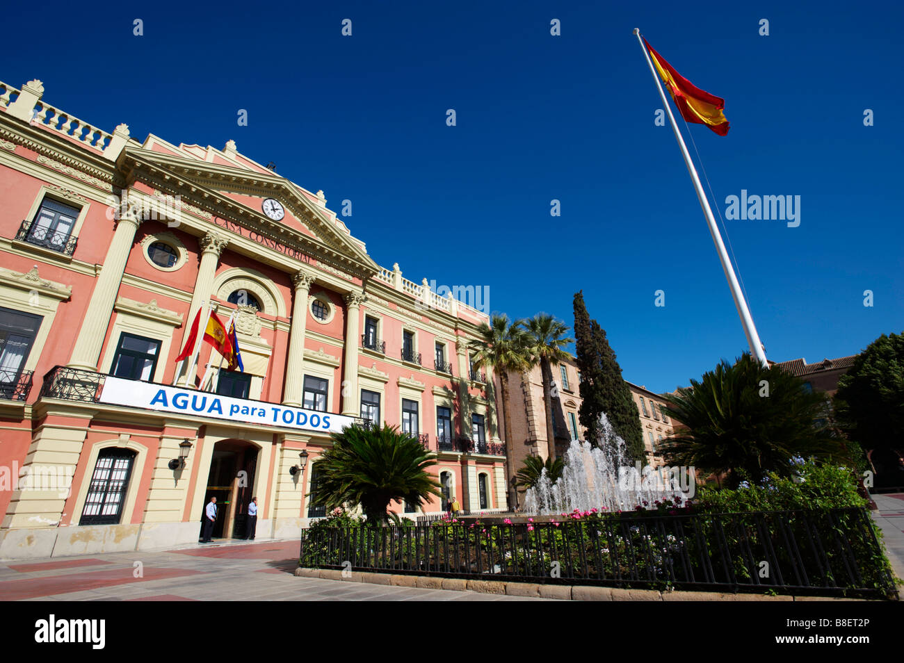 Casa Consistorial Murcia Costa Blanca Spanien Stockfoto