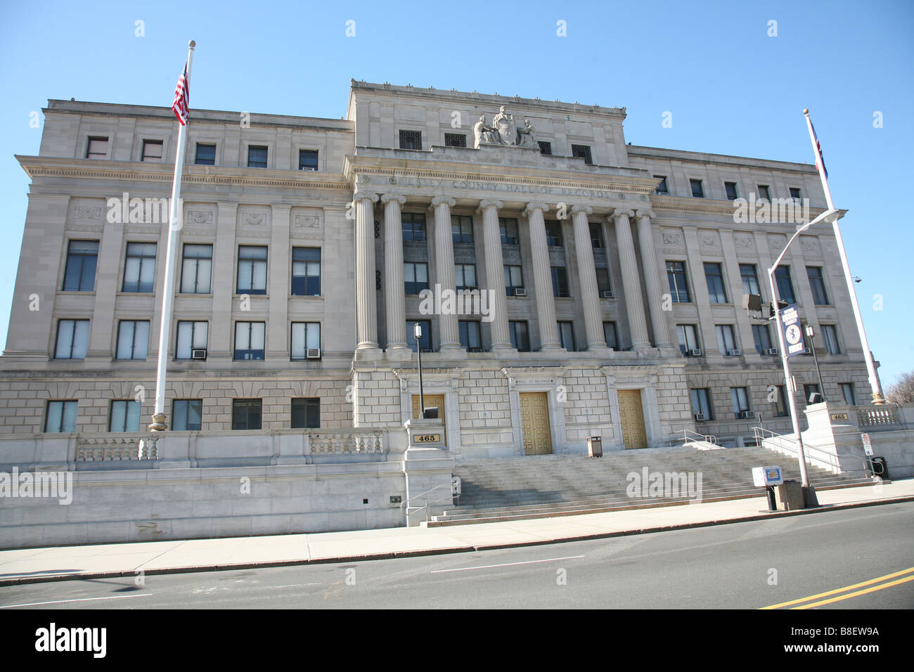 Essex County Hall of Records, Sitz in Newark, New Jersey. Stockfoto