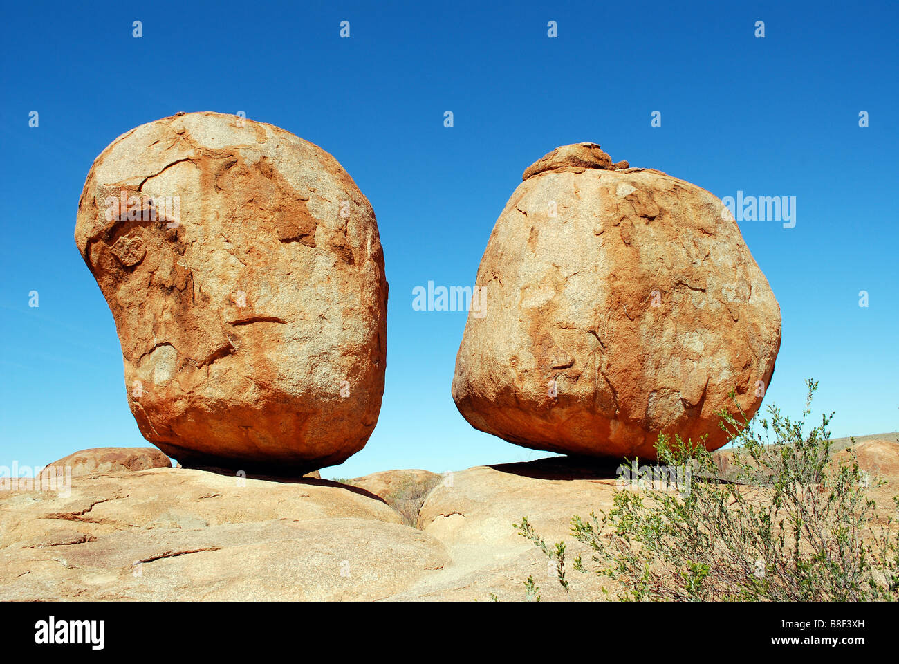 Devils Marbles, in der Nähe von Tennant Creek, Northern Territory, Australien Stockfoto
