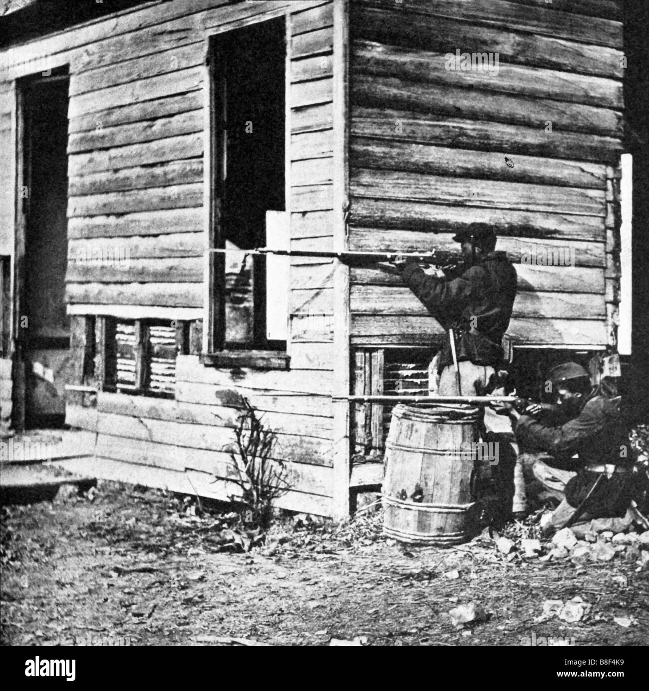 Afro-Amerikaner in der Nähe von Dutch Lücke Canal Stockfoto