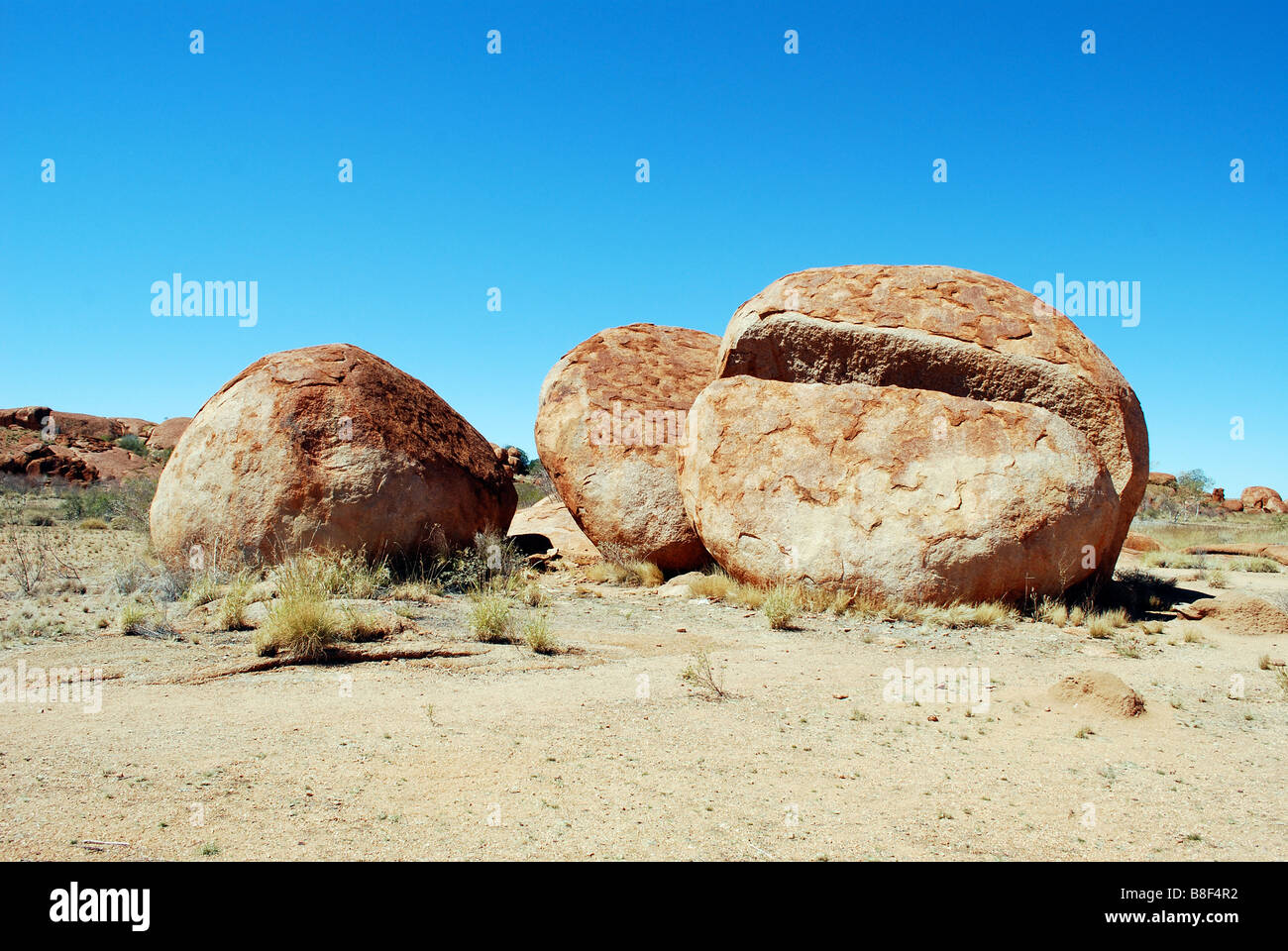 Devils Marbles, Nr Tennant Creek, Northern Territory, Australien Stockfoto