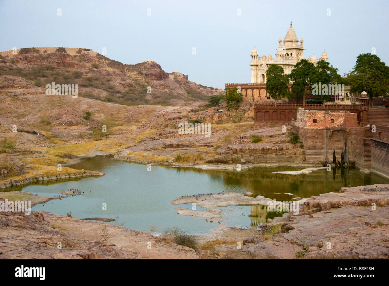 Jaswant Thada Jodhpur Rajasthan Indien Stockfoto