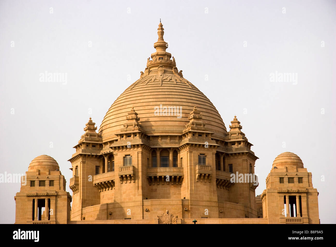 Umaid Bhawan Palace Hotel Jodhpur Rajasthan Indien Stockfoto