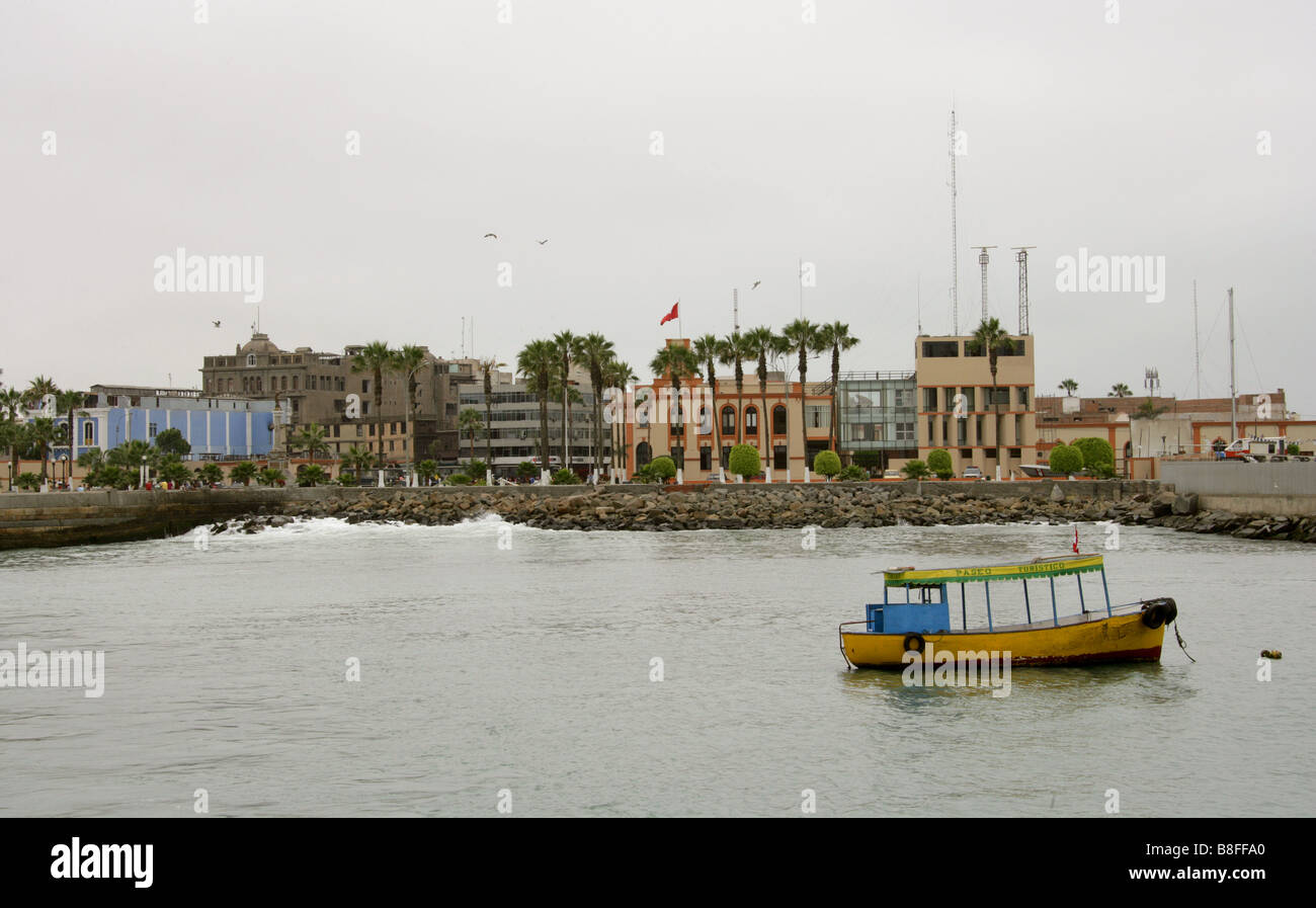 Hafen von Callao, Lima, Peru, Südamerika Stockfoto