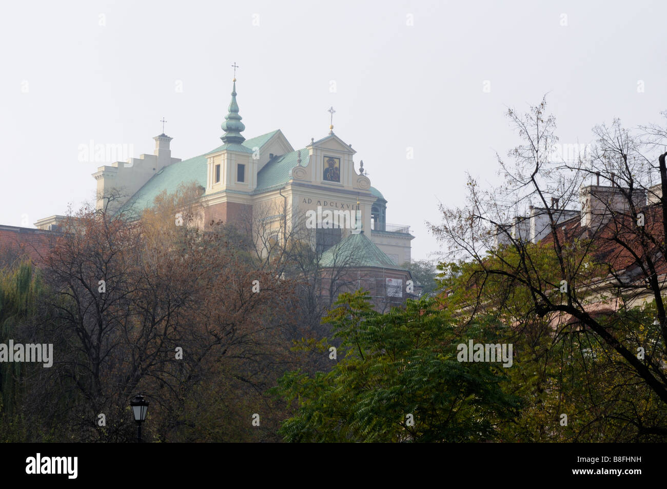 St.-Annen Kirche, Warschau, Polen Stockfoto