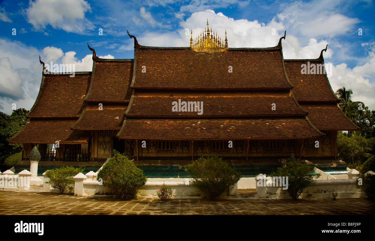 Die älteste Wat (Tempel) in Luang Prabang, Laos; Stockfoto