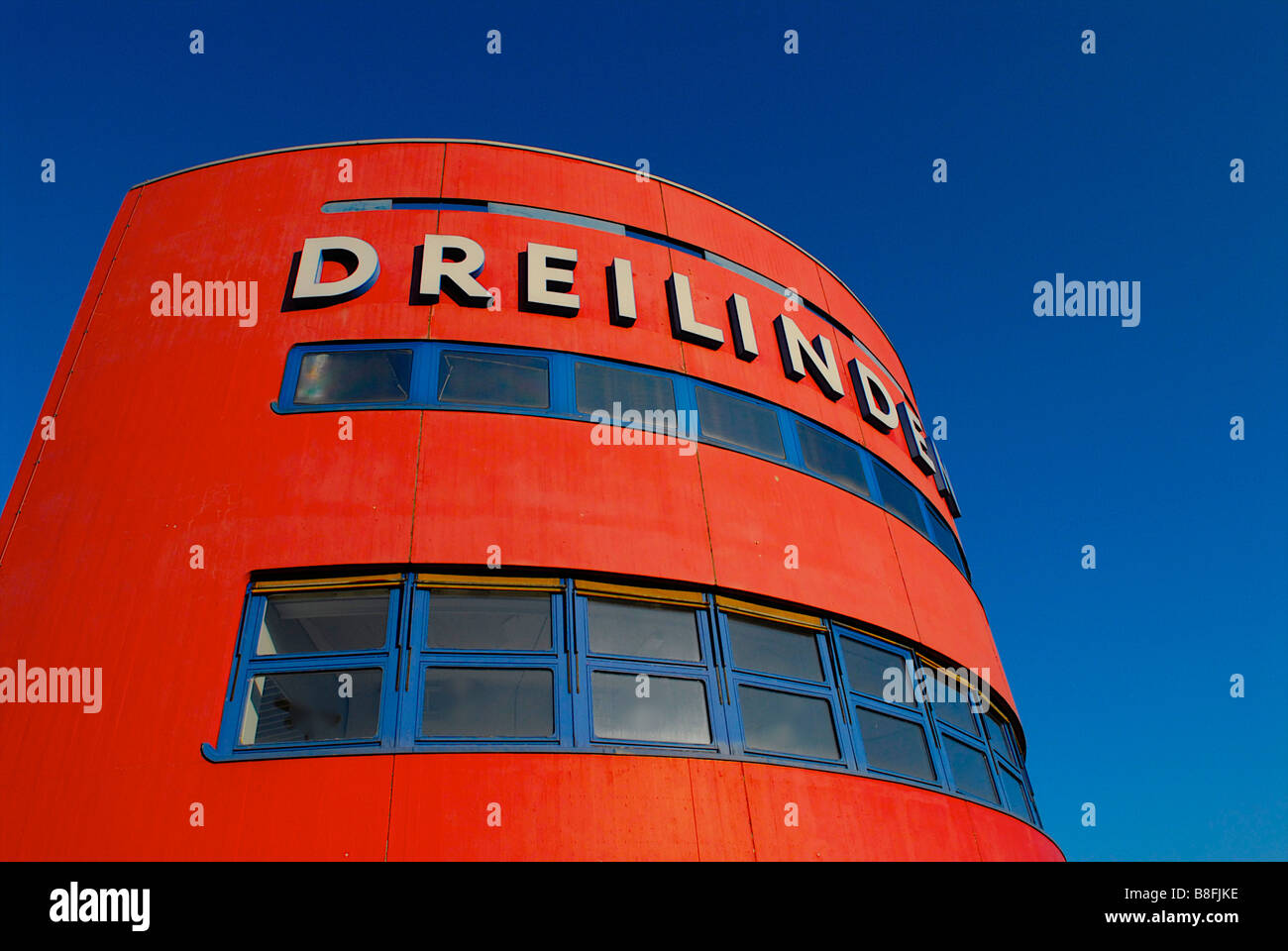 Dreilinden Check Point Alpha Berlin Stockfoto