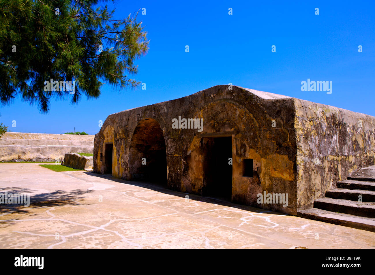 Die Landschaft in Penghu-Taiwan Stockfoto