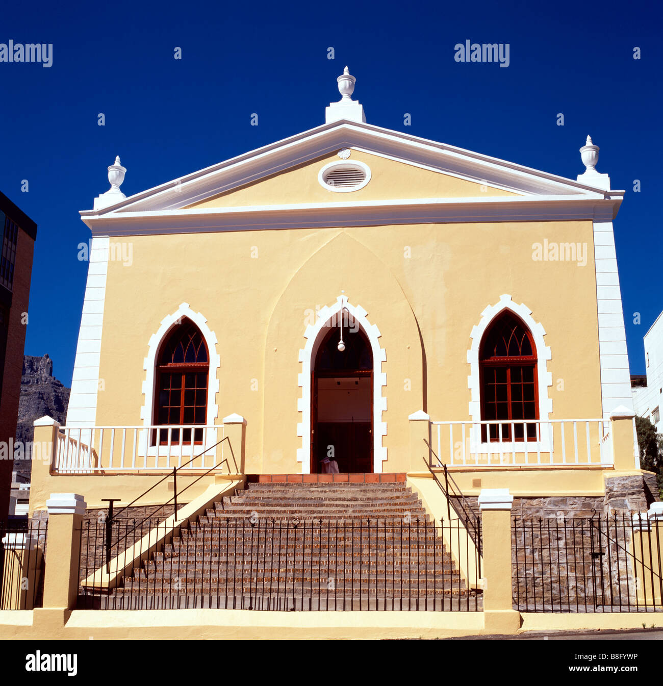 St. Stephanus Kirche in riebeeck Square in Kapstadt in Südafrika in Afrika südlich der Sahara. Apartheid christlichen Christentum Religion religiöse Stockfoto