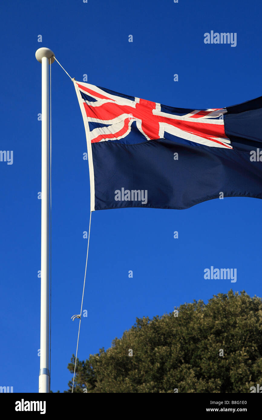 Englische Flagge Stockfoto