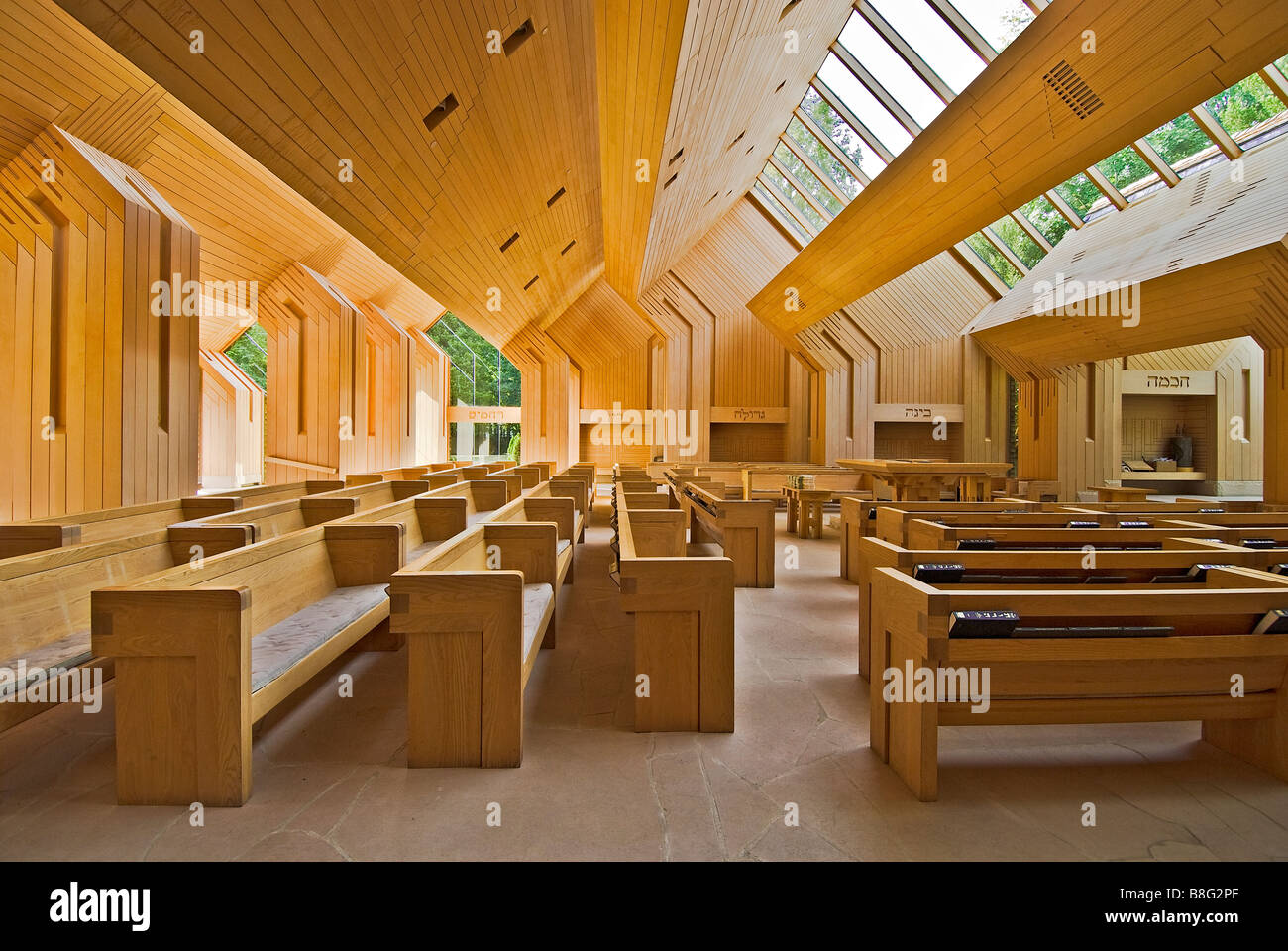New York East Hampton jüdischen Zentrum von Hamptons Norman Jaffe Architekt South Fork Long Island Stockfoto New York East Hampton jüdischen Zentrum von Hamptons Norman Jaffe Architekt South Fork Long Island Stockfoto