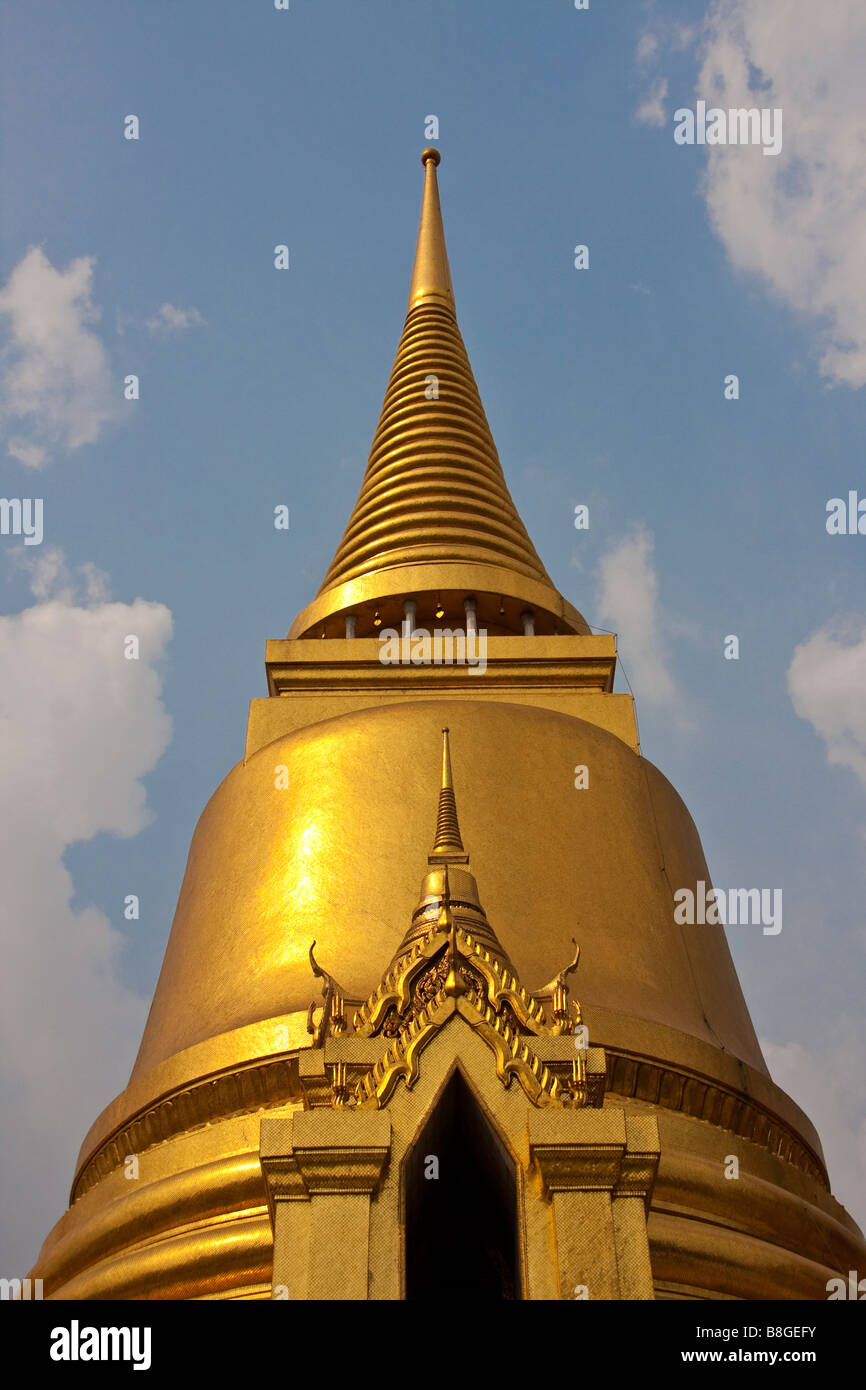 Teile des atemberaubenden Grand Palace in Thailand Stockfoto