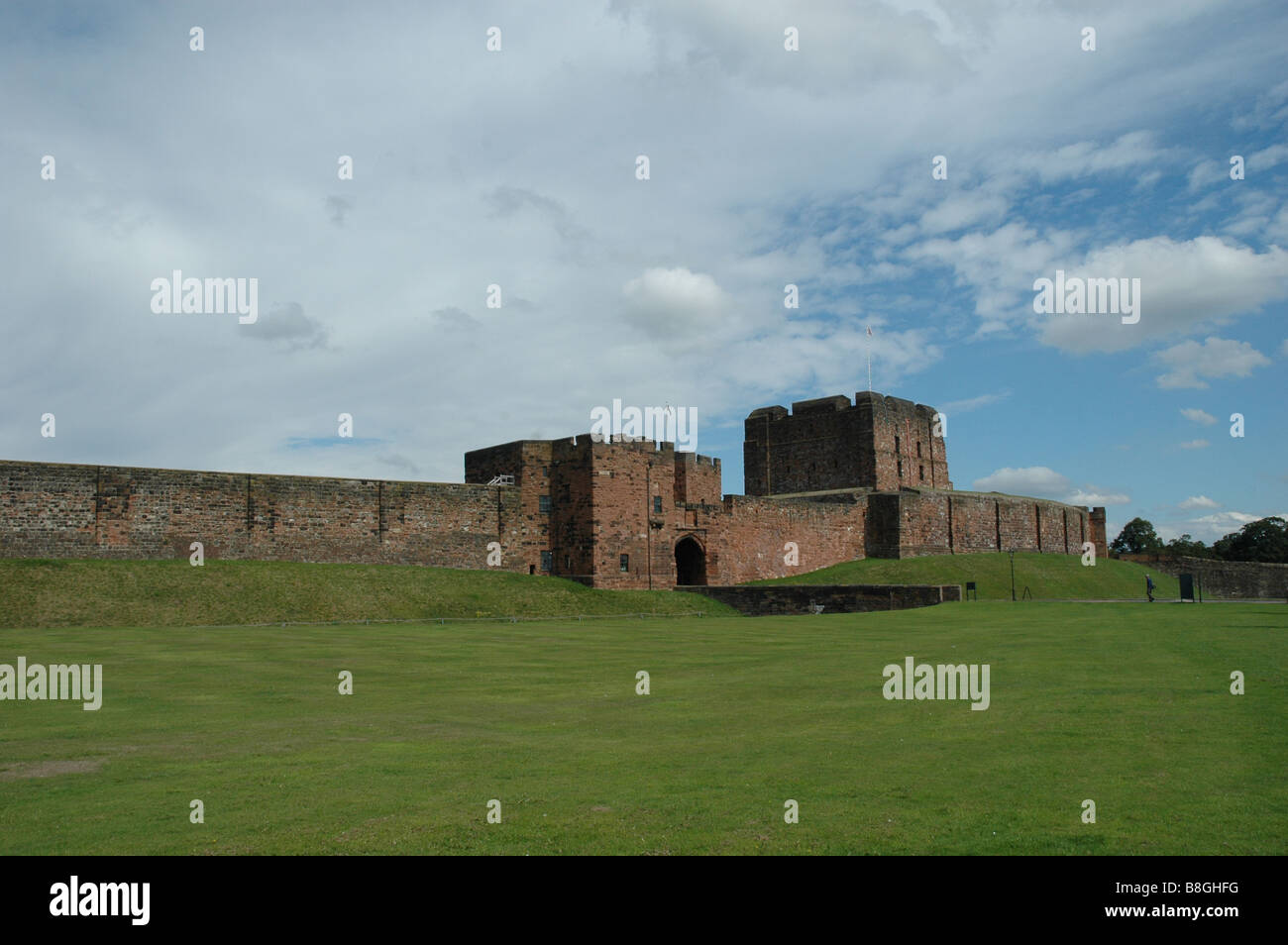 Carlisle Castle, Cumbria, England, UK Stockfoto