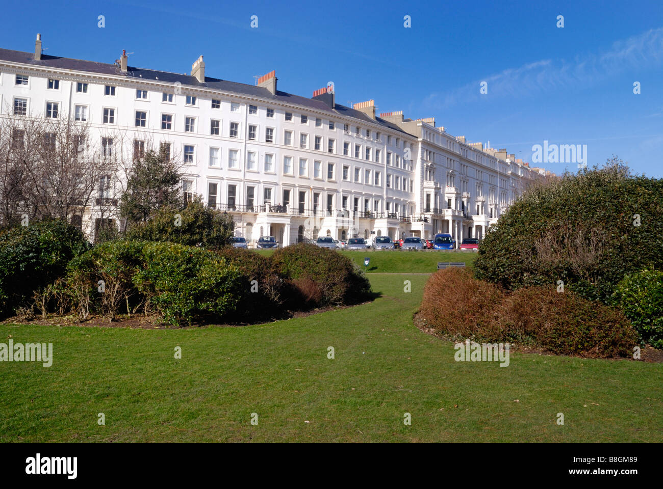 Regency Gebäude Brighton Stockfoto