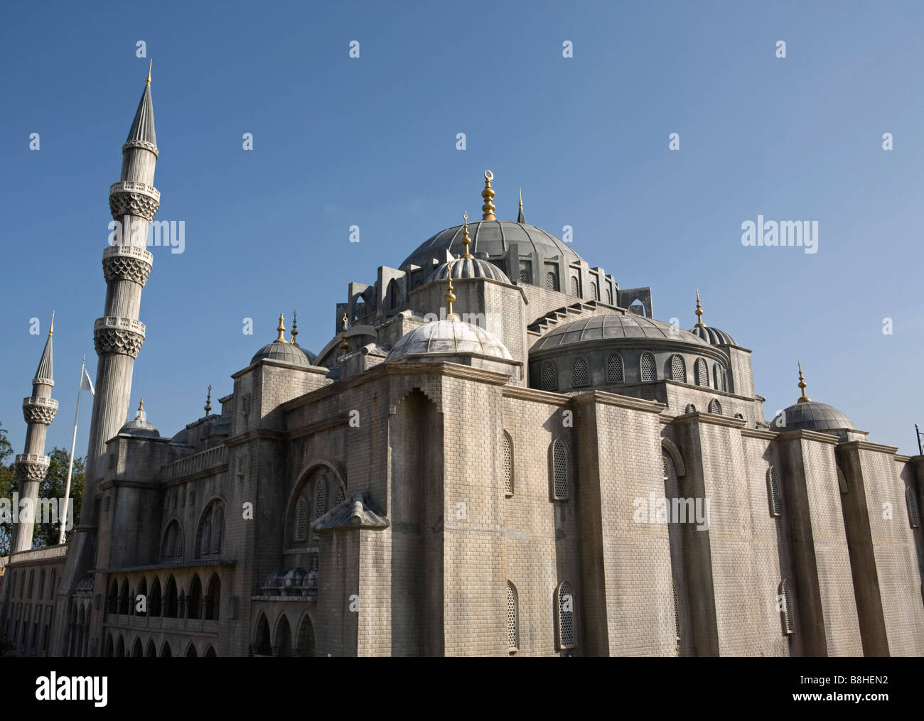 Sultan Süleyman Moschee am islamischen Zivilisation Park, Malaysia Stockfoto