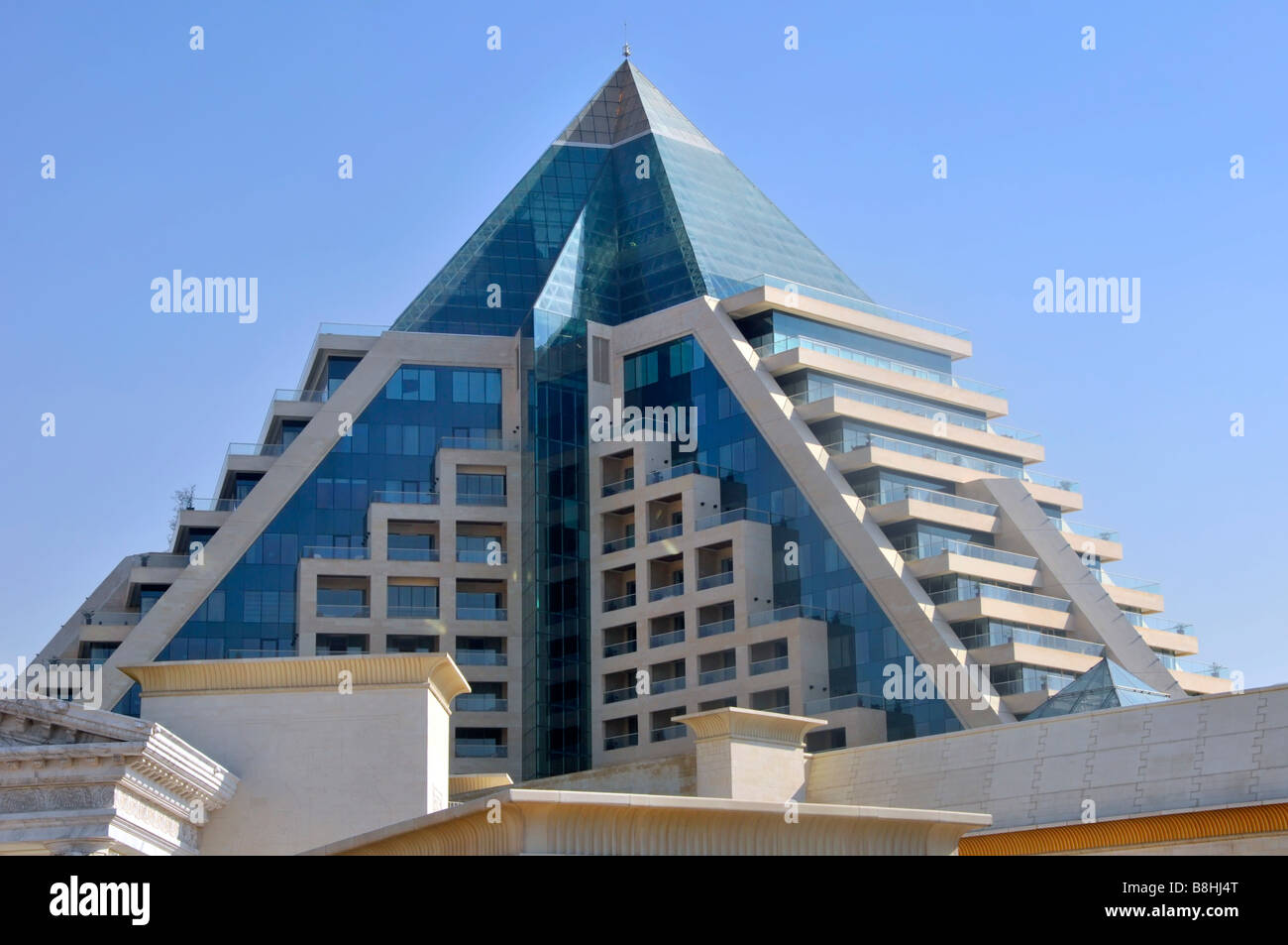 Dubai-moderne Architektur-Gebäude Stockfoto
