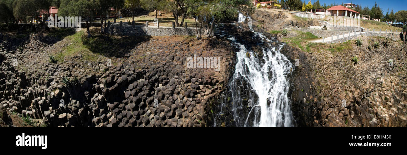 Prismas Basálticos, Hidalgo, Mexiko Stockfoto