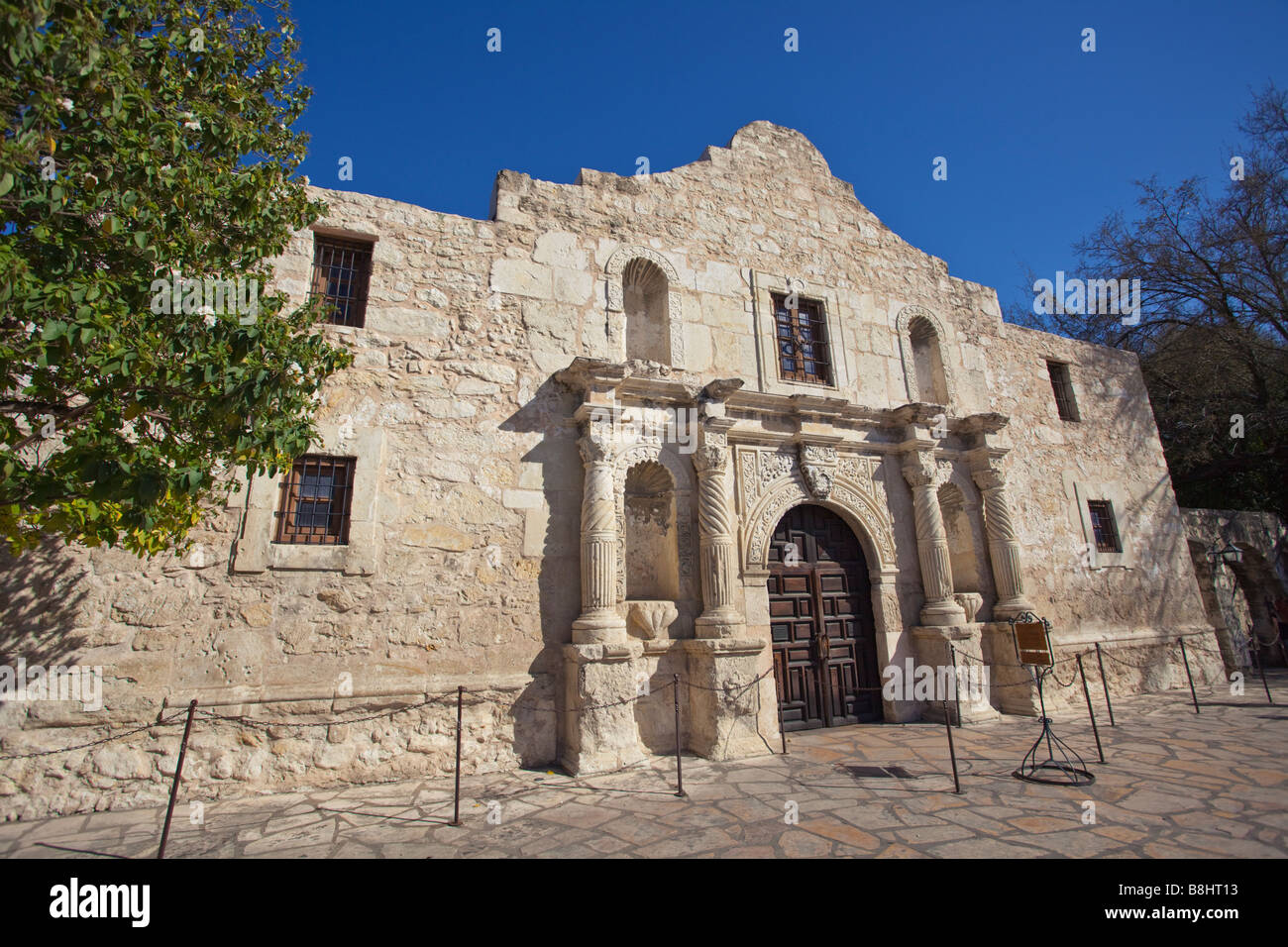 Die Alamo Mission Trail in San Antonio Texas TX, USA Stockfoto