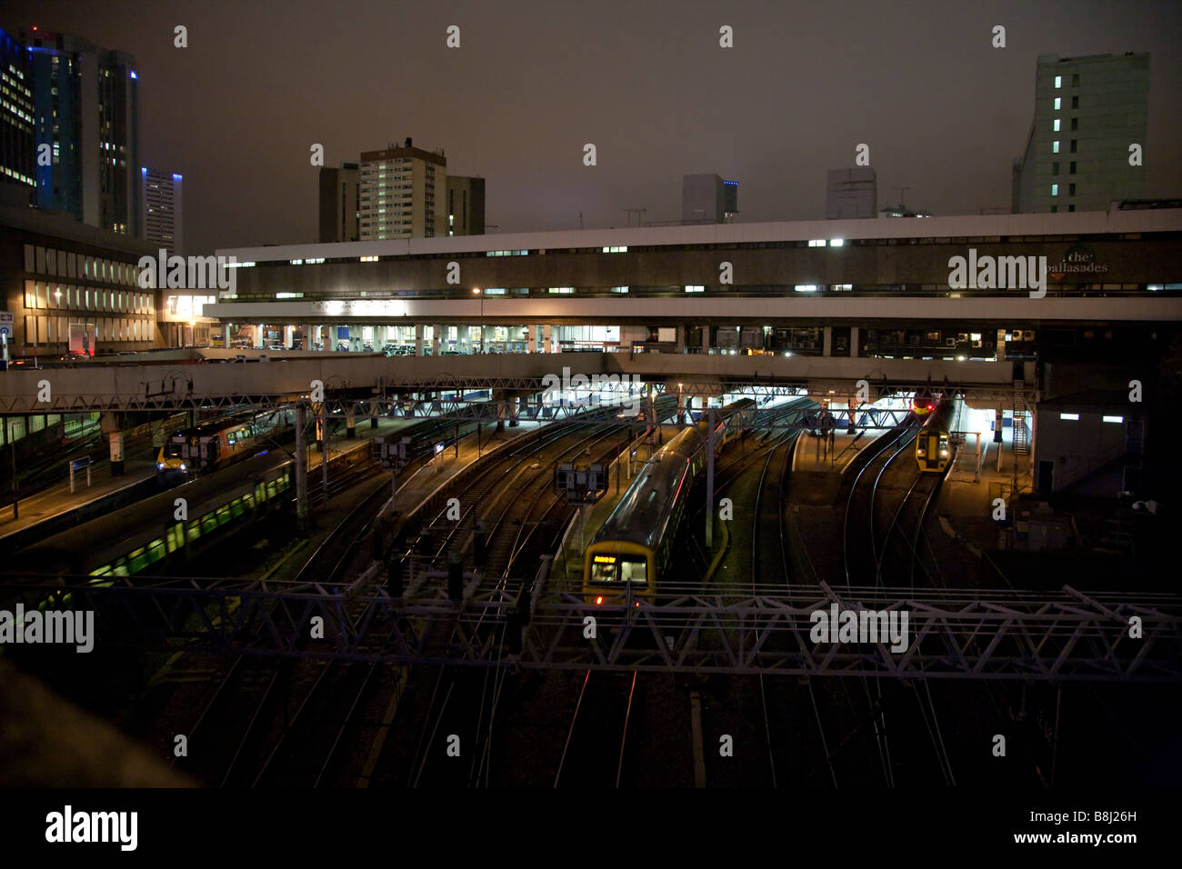 Neue Straße Bahnhof Birmingham UK Stockfoto