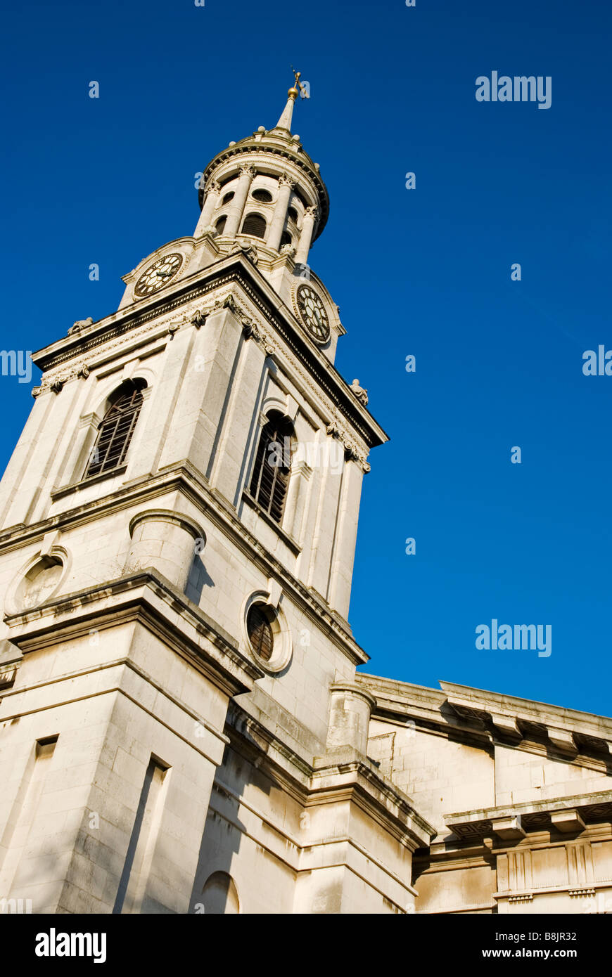 St. Alfege Church, der Pfarrei Kirche von Greenwich, London England UK Stockfoto