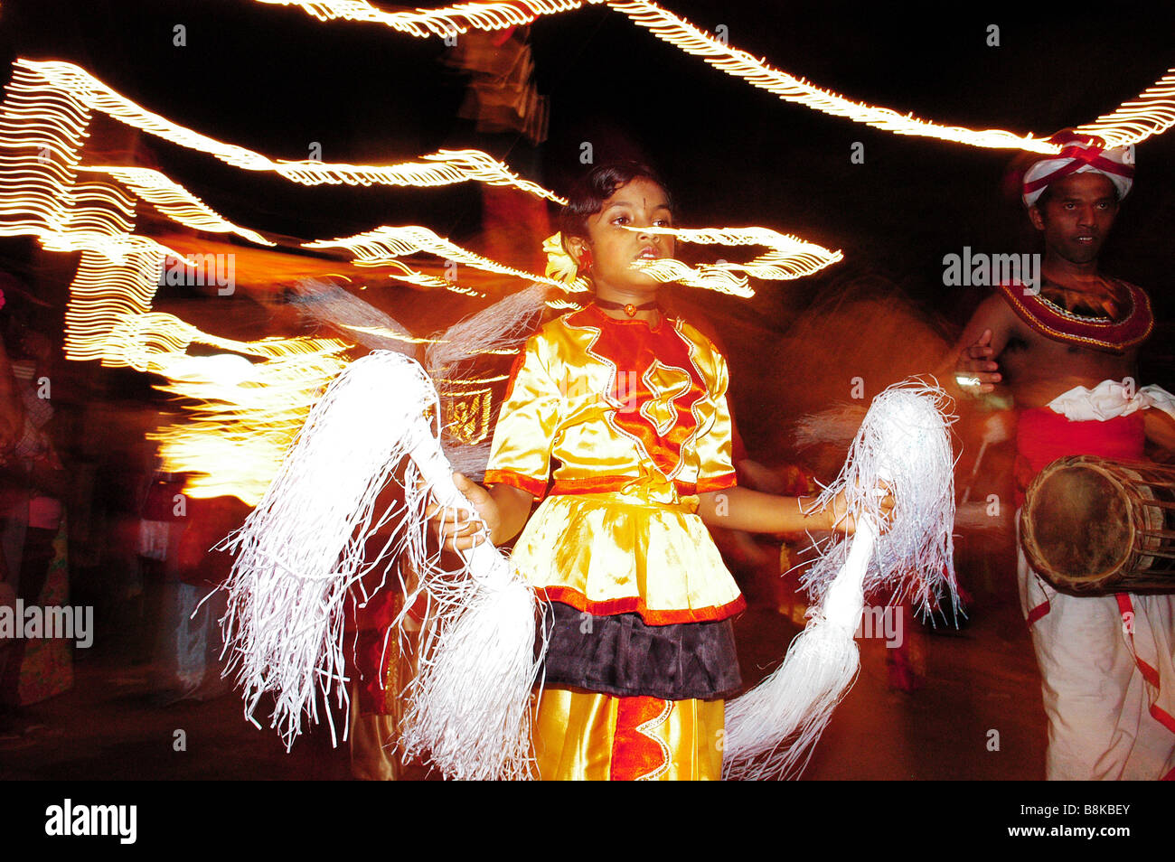 Sri Lanka, perahera-Feier, Lifestyle, Foto Kazimierz Jurewicz, Stockfoto