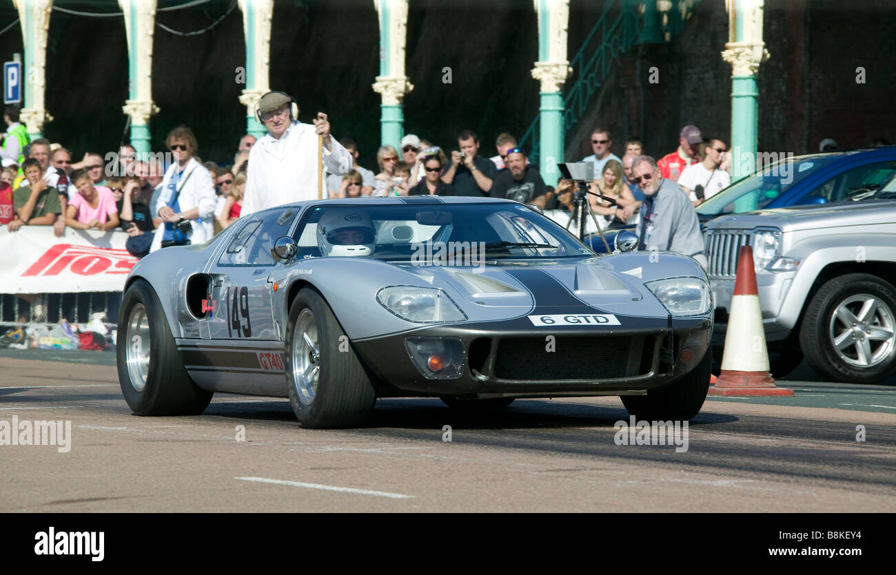 Ford GT40 Auto. Brighton Speed Trials Stockfoto