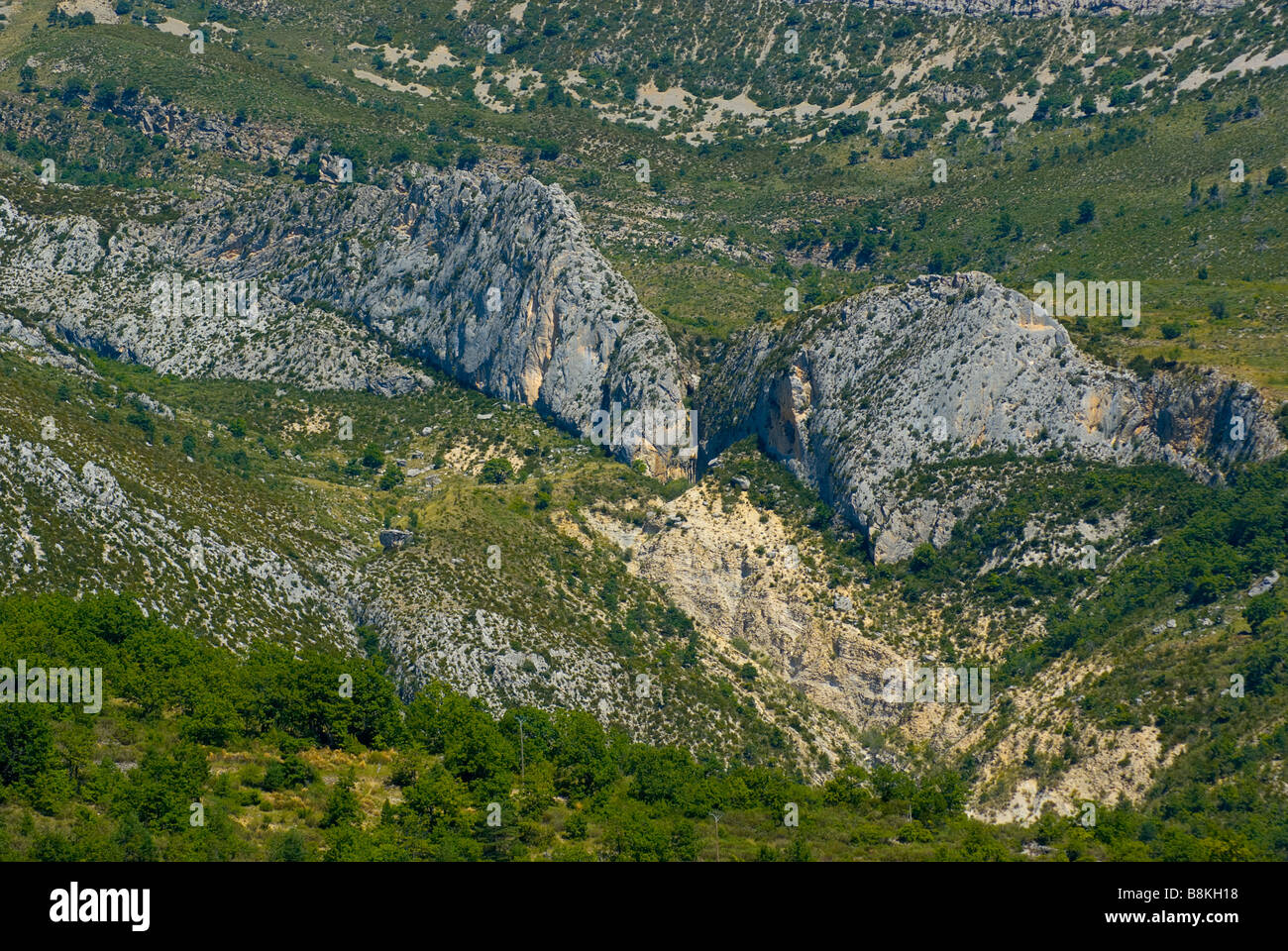 Der Grand Canyon du Verdon, Provence, Southernfrance, Europa Stockfoto