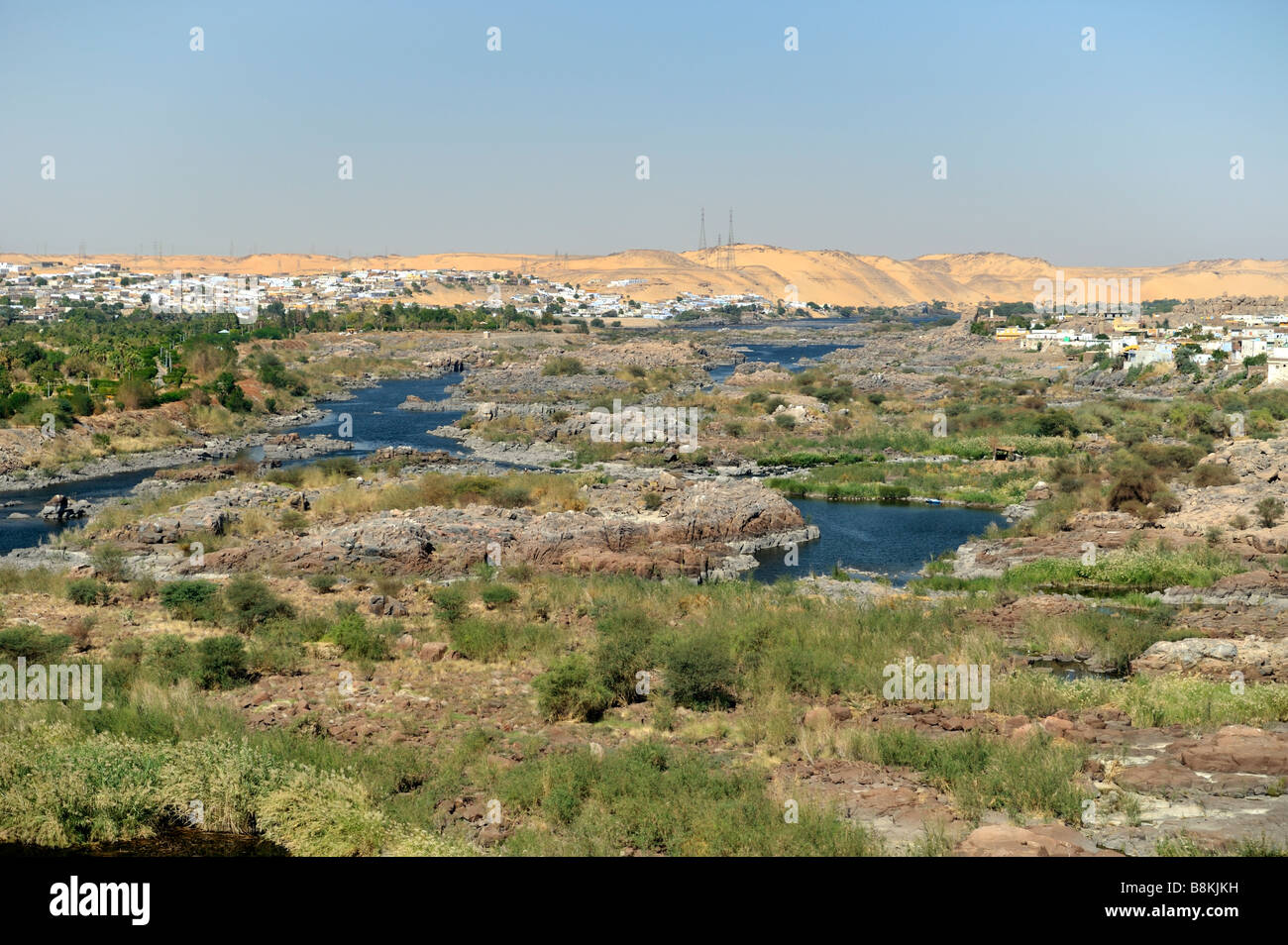 Ersten Katarakt des Nils, Assuan, Ägypten 081123 33489 Stockfoto