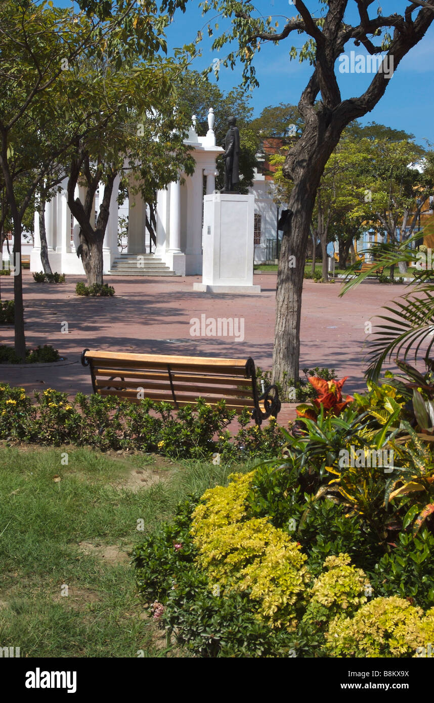 Parque de Los Novios (Lovers Park) Santa Marta, Kolumbien Stockfoto