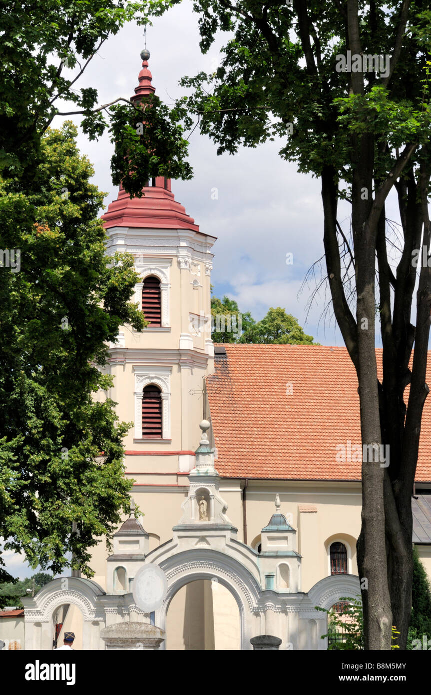 St. Nikolaus Kirche, Szczebrzeszyn, Roztocze Region, Polen Stockfoto