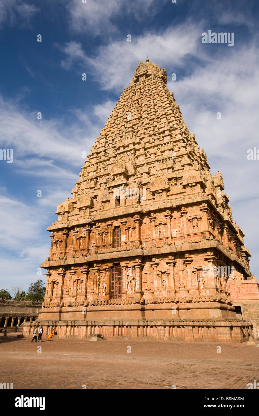 Indien-Tamil Nadu Thanjavur Brihasdishwara Tempel Stockfoto