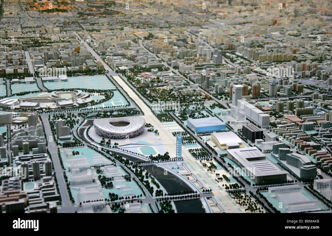 Beijing Olympic Green, China Stockfoto