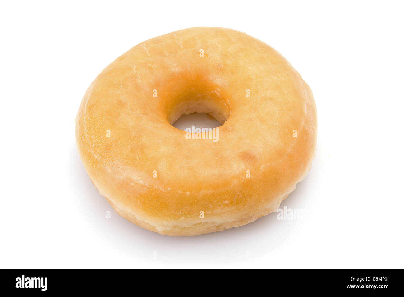 Donut oder Donut isoliert auf weiss Stockfoto Donut oder Donut isoliert auf weiss Stockfoto