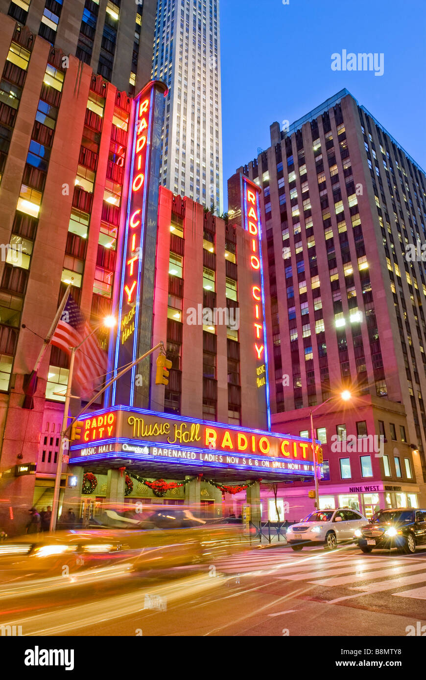 Radio City Music Hall Stockfoto